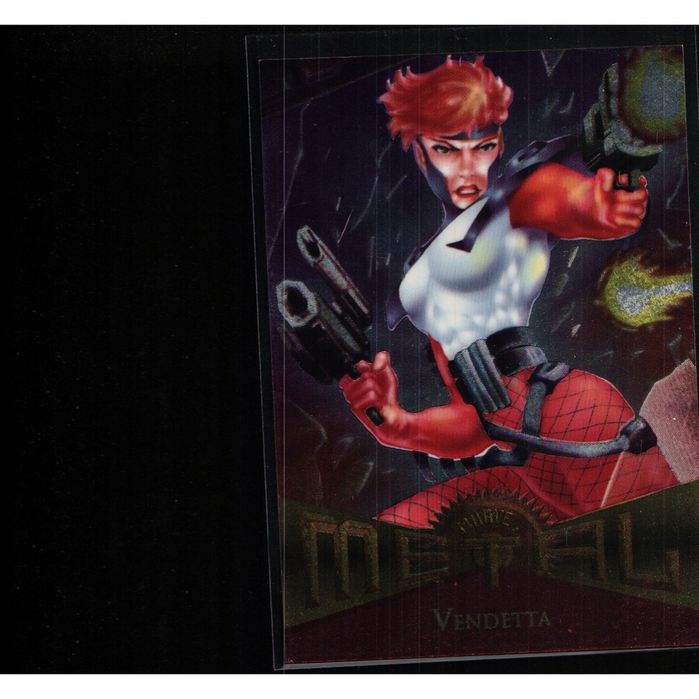 1995 Fleer Marvel Metal Vendetta Trading Card #54